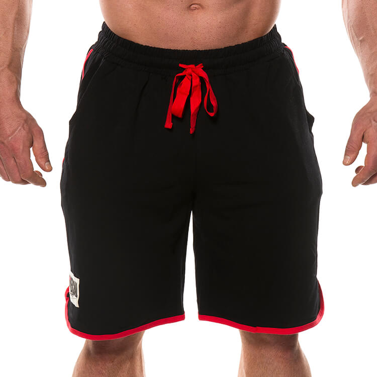 Universal Nutrition - Universal Black and Red Signature Shorts